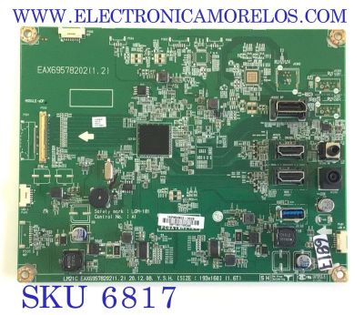 MAIN PARA MONITOR LG / NUMERO DE PARTE EAX69578202(1.2) / EAX69578202 / NP19C10546 / 1KPMXM02-002B / PANEL LM270WQA (SS)(C2) / MODELO 27GP83B-BY.AUSOMKM